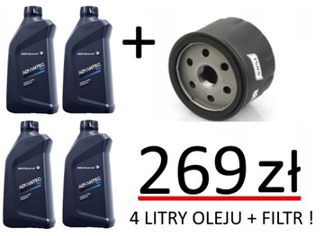 Zestaw Olej BMW + filtr Oleju BMW F850GS Adv 20-21