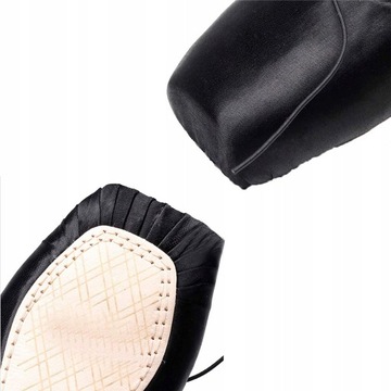 Buty do tańca baletowe buty pointe damskie baletki dziewczęce czarne 34