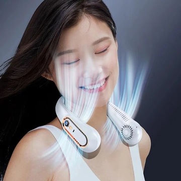 ШЕЙНЫЙ ВЕНТИЛЯТОР USB-ВЕНТИЛЯТОР Портативный 3600 мАч