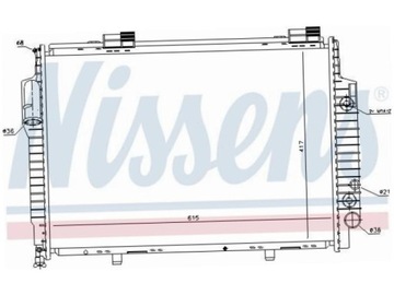 CHLADIČ CHRYSLER CROSSFIRE 3.2