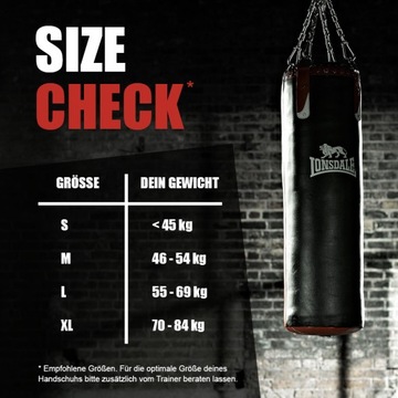 Перчатки для инструментов из синтетической кожи Lonsdale BARLEY XXL