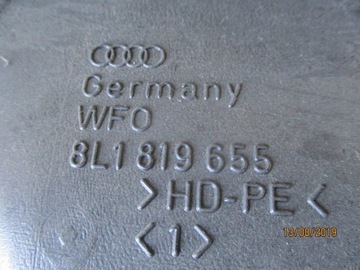 ВПУСК НАГРЕВАТЕЛЯ A3 LEON I TOLEDO II 8L1819655