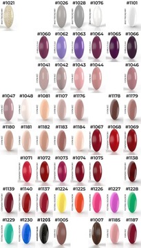 12x MaluLac Lakier hybrydowy baza top + KUFEREK