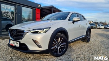 Mazda CX-3 Crossover 2.0 SKY-G 120KM 2017 Mazda CX-3 2.0benz mnnual Navi kamera LIFT podgrz. kier 1REJ 2018 100 bezw, zdjęcie 4