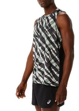 Мужская беговая рубашка Asics Wild Camo Singlet, размер L