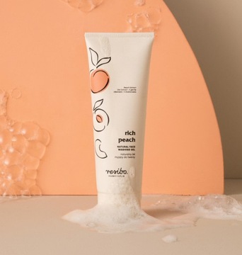 RESIBO Натуральный очищающий гель для лица.