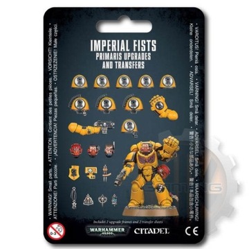 Imperial Fists Primaris Upgrades and Transfers