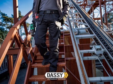 Брюки рабочие мужские Dassy Flux 64 серые
