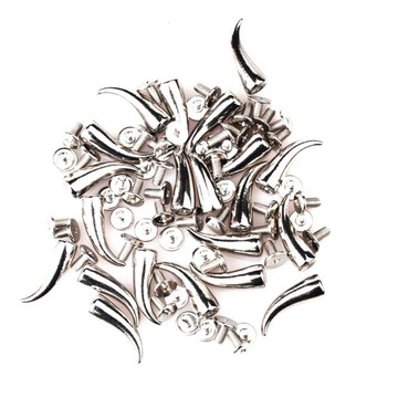 100Pcs Cat Claw Chili-like Spots Cone Leathercraft Rivet Studs Punk Spike