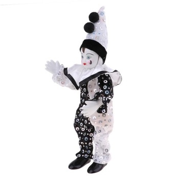 Rysunek 23cm lalka męska ozdoby na Halloween stół na biurko w kropki