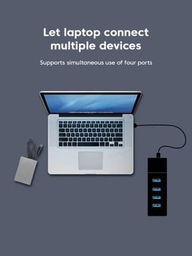 FAST USB 3.0 HUB SPLITTER – 4 ДОПОЛНИТЕЛЬНЫХ USB-ПОРТА ДЛЯ ВАШЕГО КОМПЬЮТЕРА