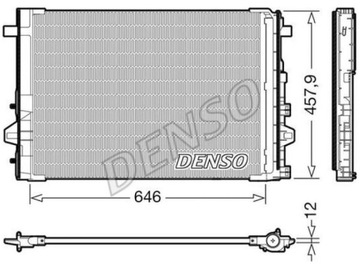 KONDENZÁTOR MERCEDES CLA X117 1.5-2.1 15-19