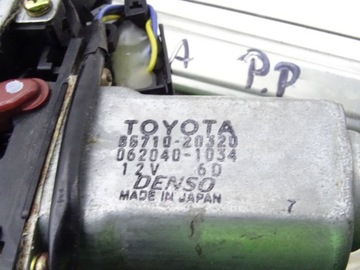 TOYOTA CELICA VII T23 99-05 MECHANIZMUS OKNO PRAVÝ