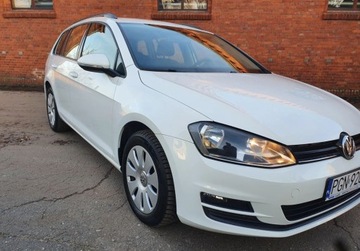 Volkswagen Golf VII Variant 1.6 TDI CR DPF BlueMotion Technology 105KM 2014 Volkswagen Golf Serwis Zarejestrowany GetHelp 1.6 Diesel 105KM, zdjęcie 1