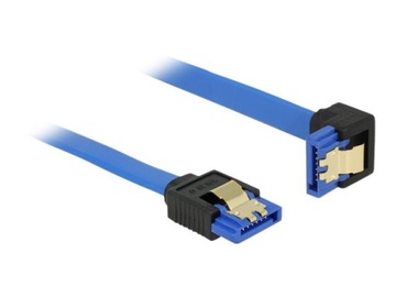 Kabel Przewód złącze SATA 6 do dysku kątowy szybki