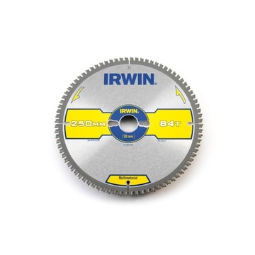 Tarcza tnąca do drewna IRWIN Multimaterial CSB 250mm x 30mm 84T 1897443