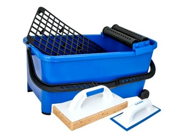 КОМПЛЕКТ ВЕДРО ДЛЯ ЗАТИРОВКИ ПЛИТКИ KUBALA 9901