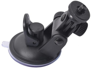 SAMOCHODOWY UCHWYT KAMERY KAMERKI REJESTRATORA APARATU PRZYSSAWKA SZYBY 1/4