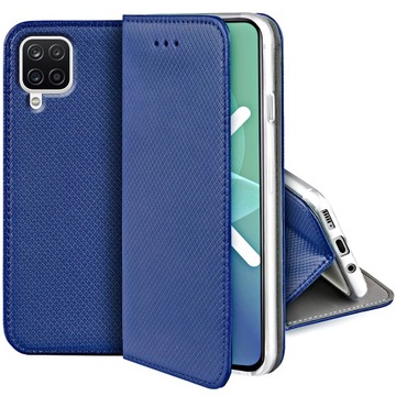 Etui do Samsung Galaxy A12 / M12 SMART MAGNET CASE PORTFEL + SZKŁO