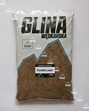 GÓREK GLINA RZECZNA MOCNA DOUBLE LEAM 2kg