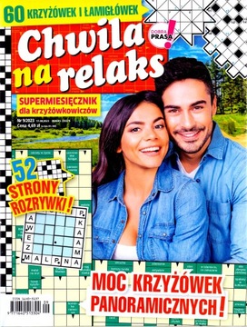 Chwila na relaks 9/2023. 60 krzyżówek i łamigłówek