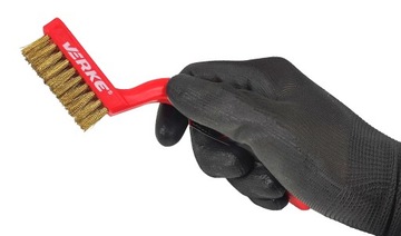 ЛАТУНЬ, РУЧНАЯ, УЗКАЯ, ТЕХНИЧЕСКАЯ, ПРОВОЛОЧНАЯ ЩЕТКА, МАЛЕНЬКАЯ, Ржавчина, МЕТАЛЛ, КРАСКА