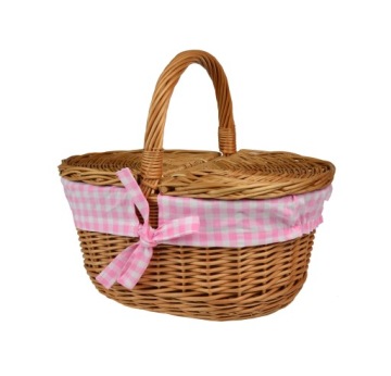 КОРЗИНА ДЛЯ ПИКНИКА плетеная Корзина для ПИКНИКА размер. М