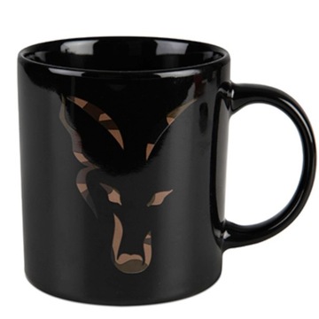 Kubek Dla Wędkarza Fox Black Camo Head Ceramic Mug