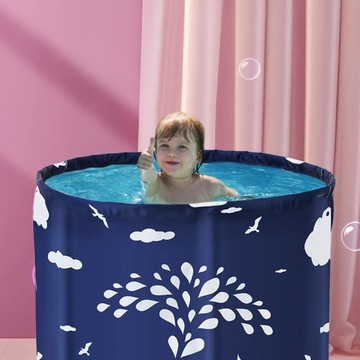 2024 СКЛАДНАЯ ВАННА ПВХ ДЛЯ ВЗРОСЛЫХ 70x65CM SPA