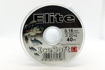 ŻYŁKA DRAGON ELITE ICE SOFT 40M 0,16 3,2kg zimowa