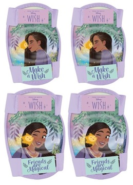 4x ochraniacze kask koszyk rękawiczki dzwonek wiatraczek Wish Życzenie