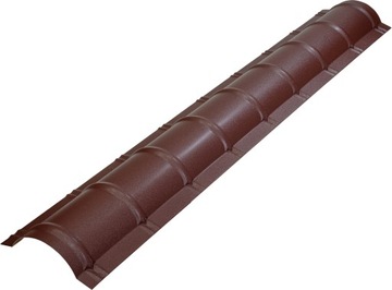 Gąsior do blachodachówki modułowej Venecja GSV-30 D-MATT 8017 brązowy