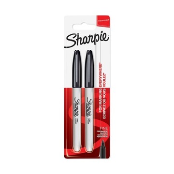 Markery Sharpie Fine Czarny 2-Pack