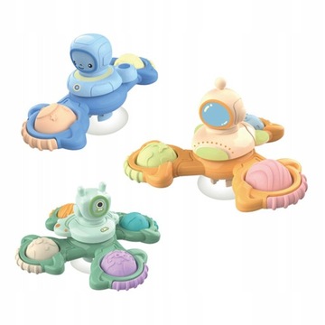 SPINNER SPINER PRZYSSAWKA Zabawka Sensoryczna 3SZT