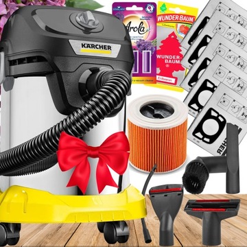 NAJMOCNIEJSZY ODKURZACZ KARCHER ZESTAW SSAWEK XXL