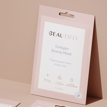 Collagen Beauty Mask НАБОР 8 шт.. Коллагеновая тканевая маска для лица.