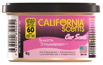 CALIFORNIA CAR SCENTS zapach SHASTA STRAWBERRY