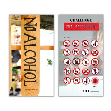 CHALLENGE Wyzwanie oszczędnościowe NO ALCOHOL