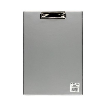 Deska z klipem A4 szara Biurfol