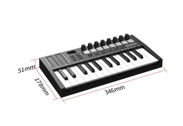INSTRUMENTY KLAWISZOWE I MIDI SYNTEZATORY I KLAWIATURY STERUJĄCE