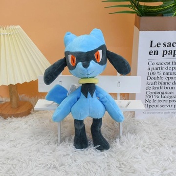Плюшевая игрушка Pokemon Peluche Kawaii Riolu, милый персонаж аниме из мультфильма