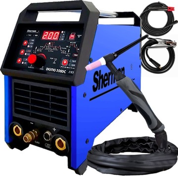 SHERMAN DIGITIG PULSE AC/DC 200A SPAWARKA TIG MMA