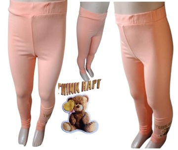 Legginsy getry cienkie DZIEWCZYNKI 116-122