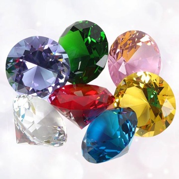 Edelsteine Precious Crystal Diamond 100 Pcs