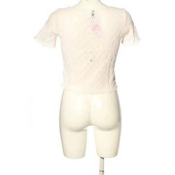 H&M Koronkowy top Rozm. EU 34 kremowy Lace Top