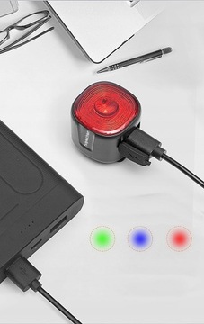 Красный фонарь задний велосипедный SPECTER WT09
