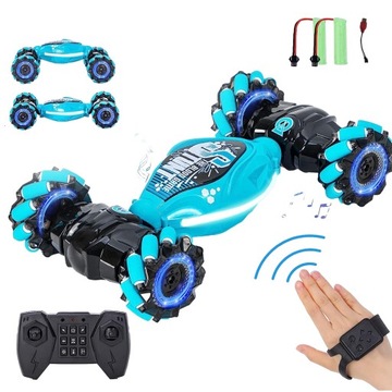 Driftowy Samochód 4WD Twist Sterowany Terenowy RC 360° Ręką Gestami + Pilot