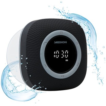 ŁAZIENKOWY GŁOŚNIK BLUETOOTH MD43881 RADIO FM IPX6 Radio pod prysznic