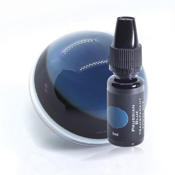 PIGMENT Barwnik TRANSPARENTNY PRUSKI do ŻYWIC