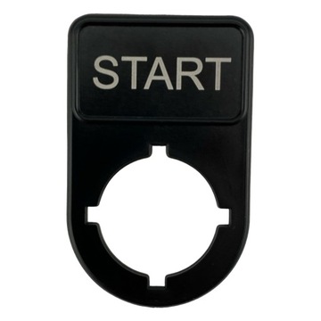 Табличка с описанием кнопок 22 мм для маркировки волоконным лазером, 10 шт.